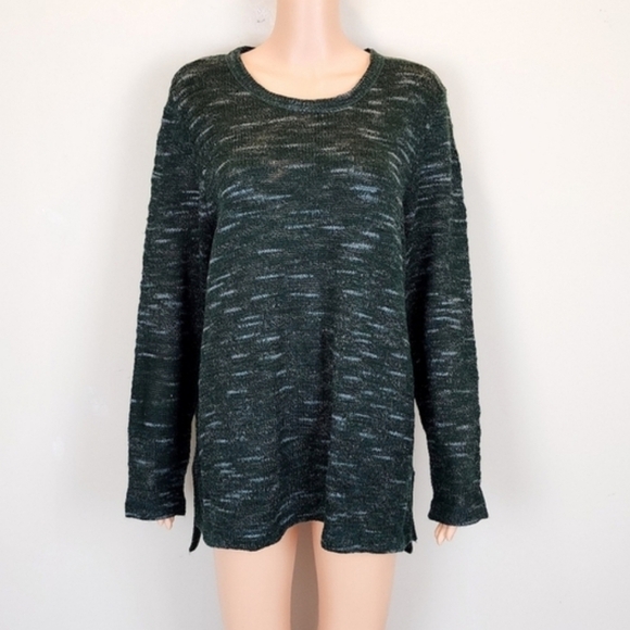 Architect women green long sleeve knit sweater Size 1X - Picture 7 of 7